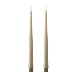 Clearance Ester & erik Velas LED , 2-pack, 18 Nougat note , 30 cm Beige