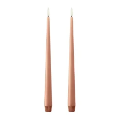 New Ester & erik Velas LED , 2-pack, 20 Rosy caramel , 30 cm Rosa