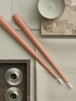 New Ester & erik Velas LED , 2-pack, 20 Rosy caramel , 30 cm Rosa