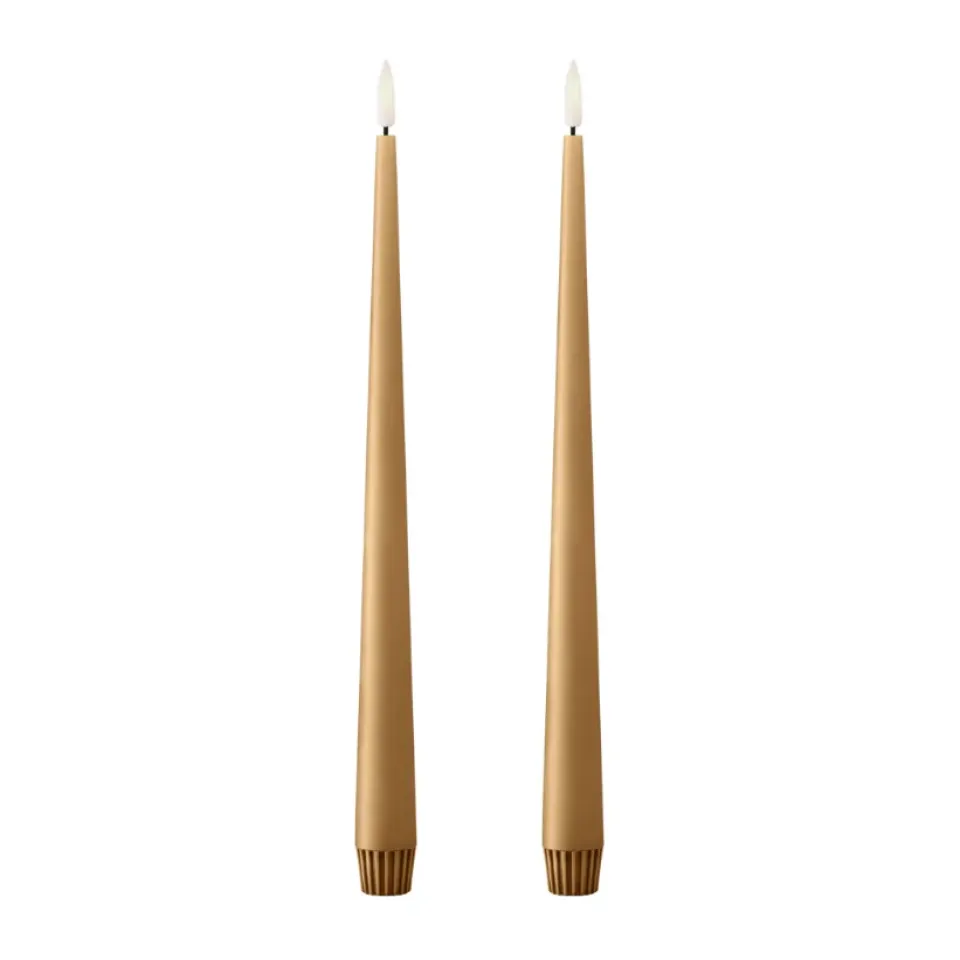 Online Ester & erik Velas LED , 2-pack, 27 Almond butter , 30 cm Marrón