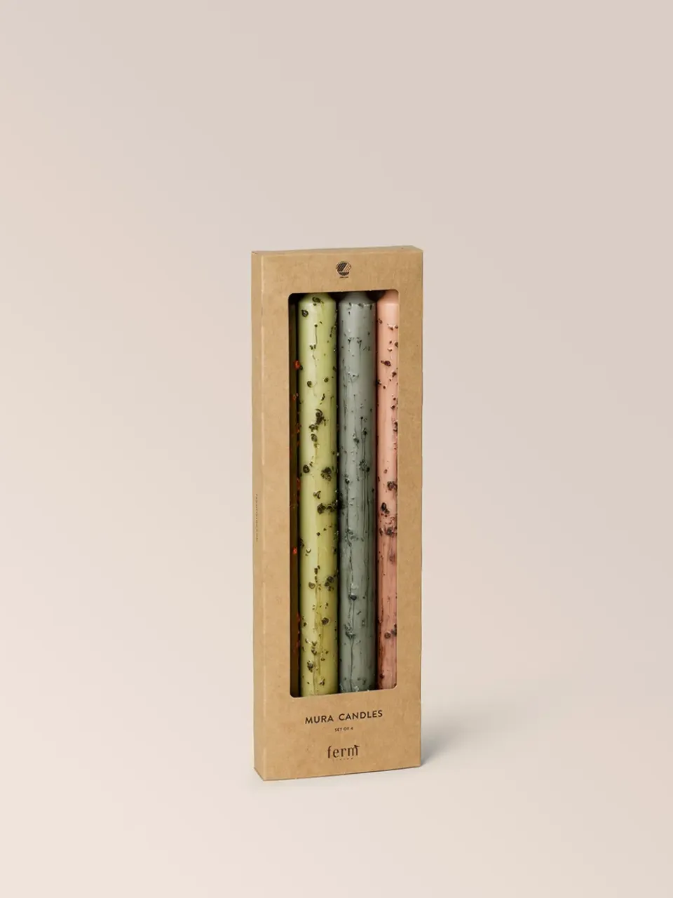 Online Ferm Living Velas Mura, 4 piezas, Multi
