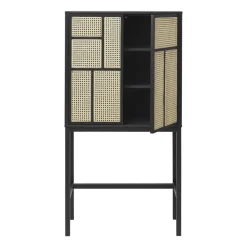 Hot Design House Stockholm Vitrina Air, , ratán Negro