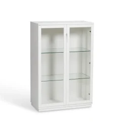 Hot Mavis Vitrina Aoko 120 cm, Lacado Blanco