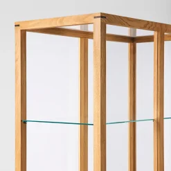 Sale Kristina Dam Studio Vitrina Japanese grande, Roble aceitado en tono cálido Beige