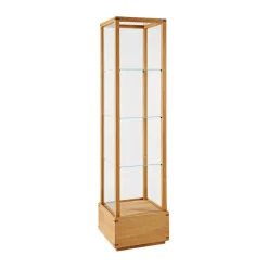 New Kristina Dam Studio Vitrina Japanese mediana, Roble aceitado en tono cálido Beige