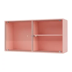 Montana Vitrina Ripple I 69,6x35,4x20 cm, Ruby Rosa