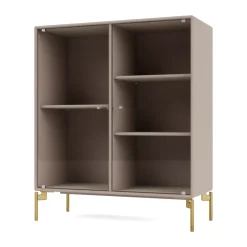 Outlet Montana Vitrina Ripple II 69,6x82,2x30 cm, Mushroom-ben brass Beige