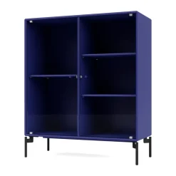 Hot Montana Vitrina Ripple II 69,6x82,2x30 cm, Monarch-ben black Azul