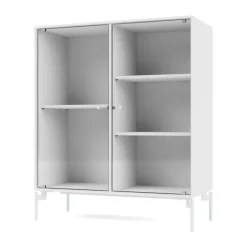 Outlet Montana Vitrina Ripple II 69,6x82,2x30 cm, Snow-ben snow Blanco