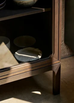 Hot &Tradition Vitrina Trace SC87 50x192x40 cm, Dark stained oak Marrón