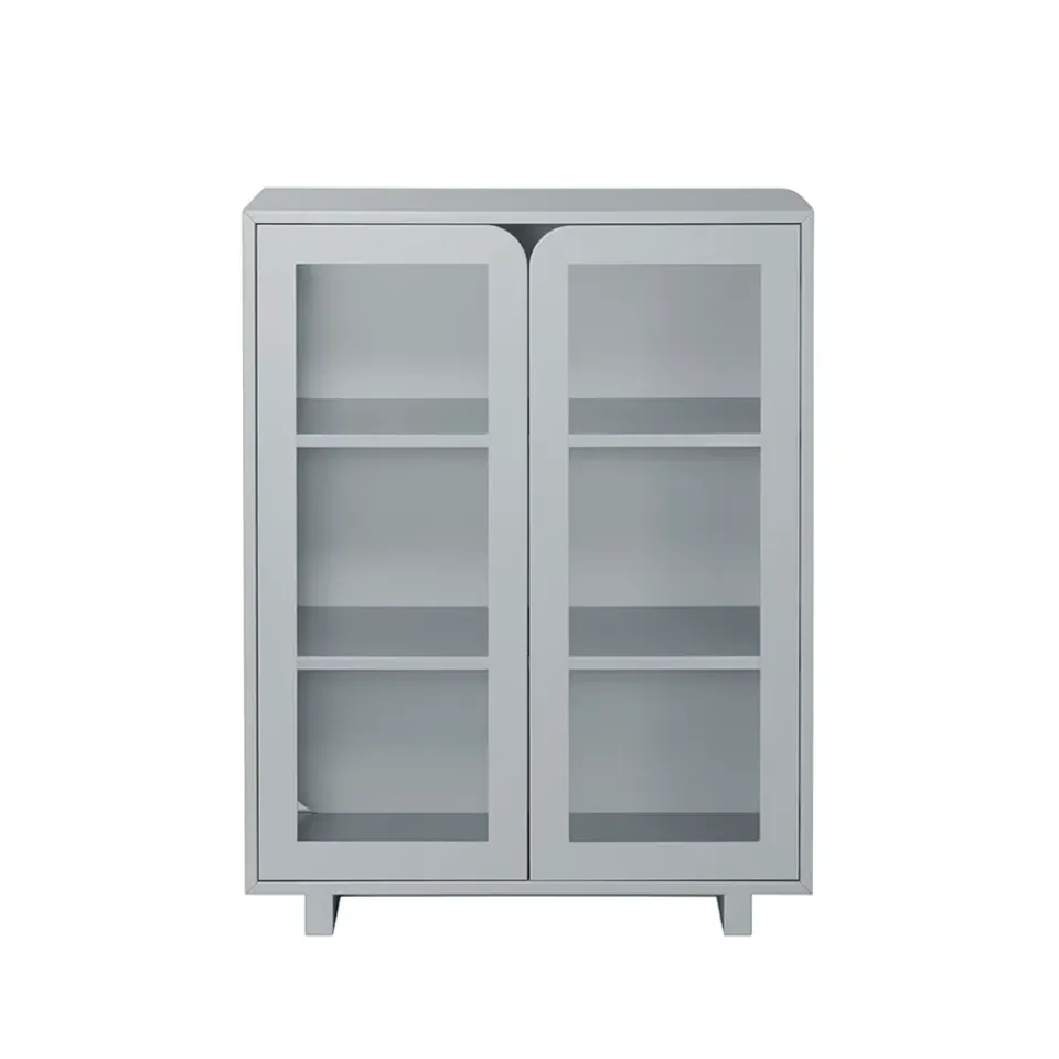 Best 1898 Vitrina Vidja bajo, Grey Gris