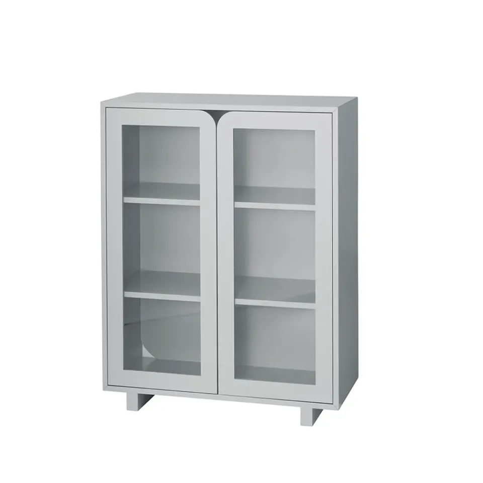 Best 1898 Vitrina Vidja bajo, Grey Gris