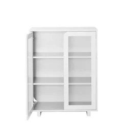 New 1898 Vitrina Vidja bajo, White Blanco