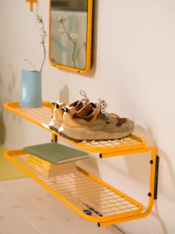 Clearance Essem Design Zapatero Classic 100 cm, Sun yellow Amarillo